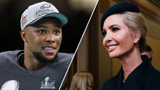 Ivanka Trump shares wholesome moment with son Theo and Eagles' Saquon Barkley during White House visit