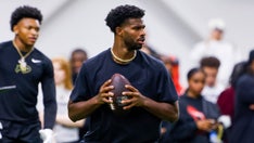 Shedeur Sanders' throwing mechanics spark NFL debate ahead of draft