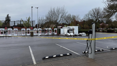 FBI investigating after Washington Tesla charging station damaged following 'loud noise'