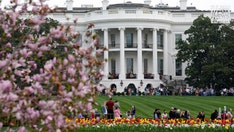First lady Melania Trump opens White House gardens to all Americans