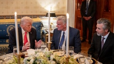President Donald Trump hosts Easter dinner with 'worship and prayers'