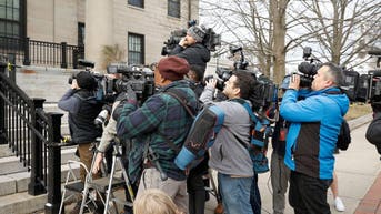 True crime reporters blocked outside courthouse where Karen Read is on trial file First Amendment lawsuit - Fox News