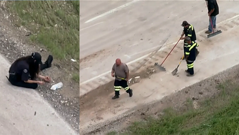 Crews work to retrieve 8 million dimes that spilled onto Texas highway: report