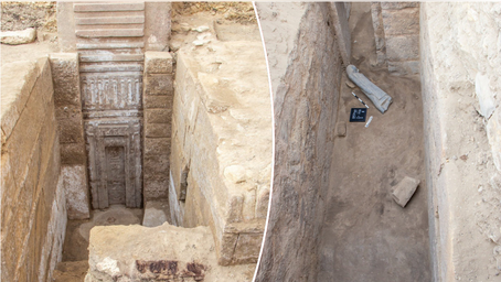 Archaeologists discover tomb of Egyptian royalty behind false door: 'Unveils new secrets'