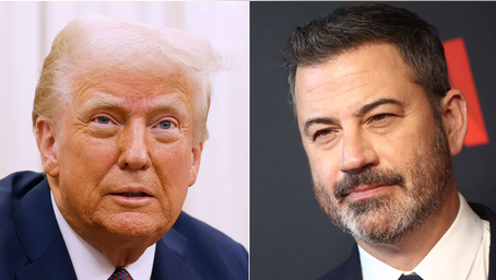 Late-night comedians grade Trump's first 100 days 