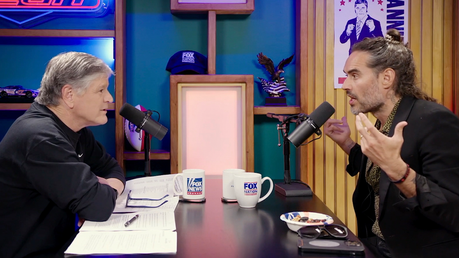 Russell Brand opens up about sobriety, conversion to Christianity, in interview with Sean Hannity
