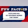 Scotland has 421 different words for 