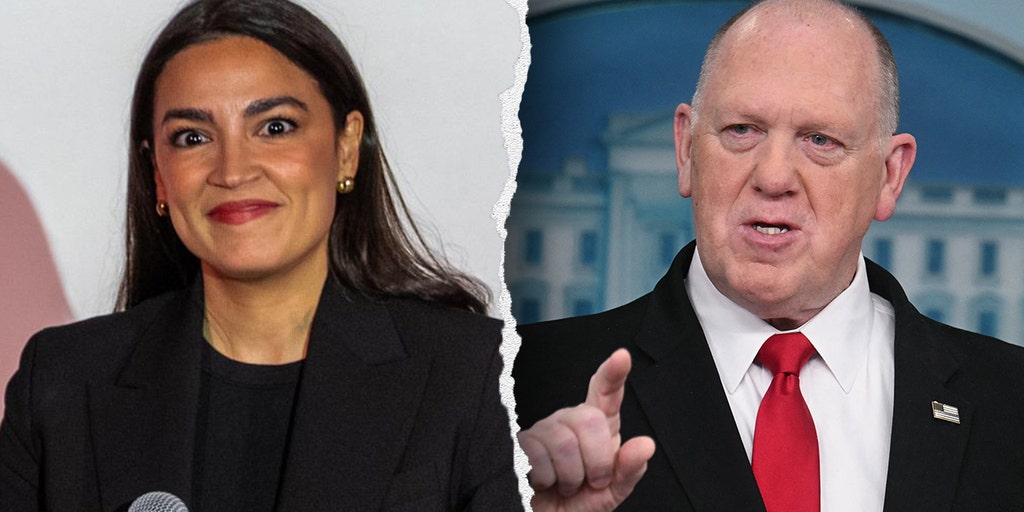 AOC dares border czar Homan to 'come for me' after DOJ referral threat |  Fox News
