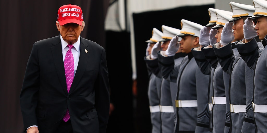 Trump vows 'we will not have men in women's sports' during West Point commencement speech