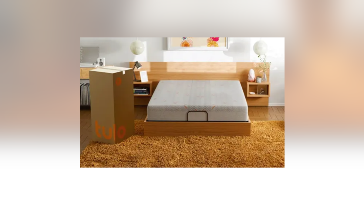 A green tea-infused mattress in a box. 