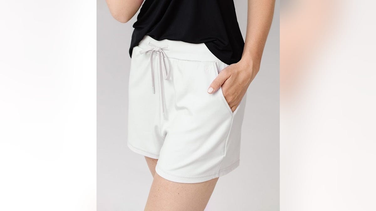 These ultra-soft shorts come in a variety of neutral colors.