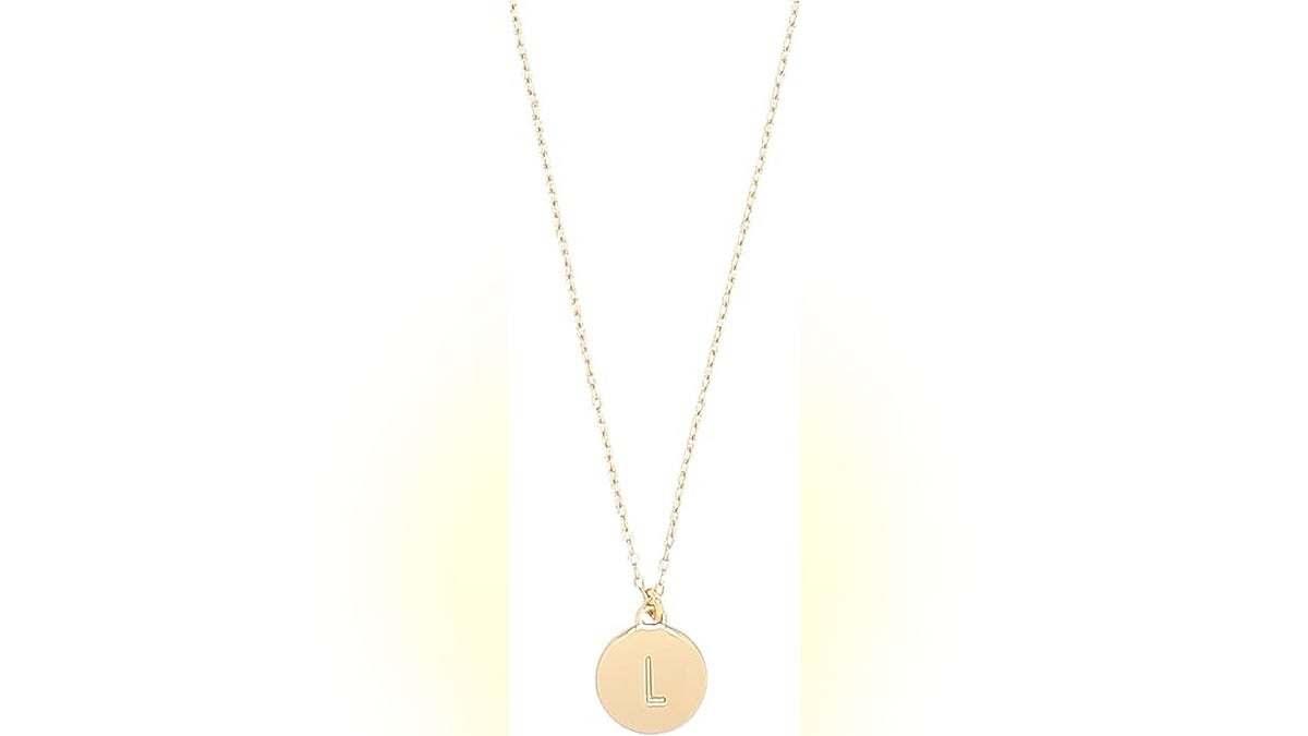 A delicate gold-tone Kate Spade necklace