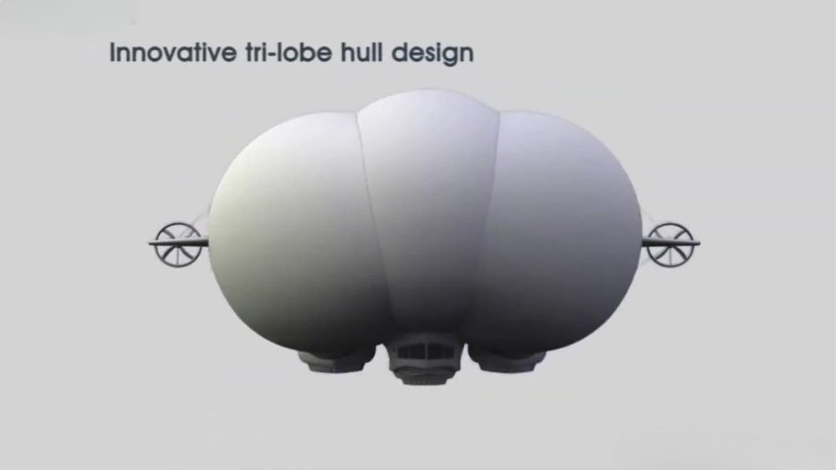 Hybrid airship slashes emissions by 80%