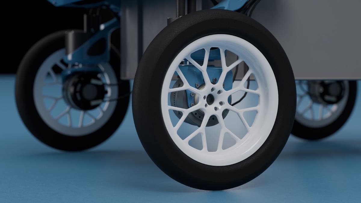 Delivery robot autonomously lifts, transports heavy cargo