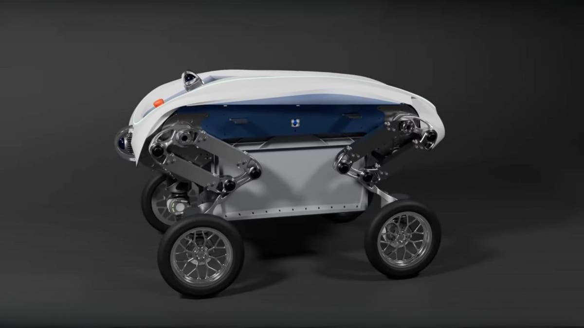 Delivery robot autonomously lifts, transports heavy cargo