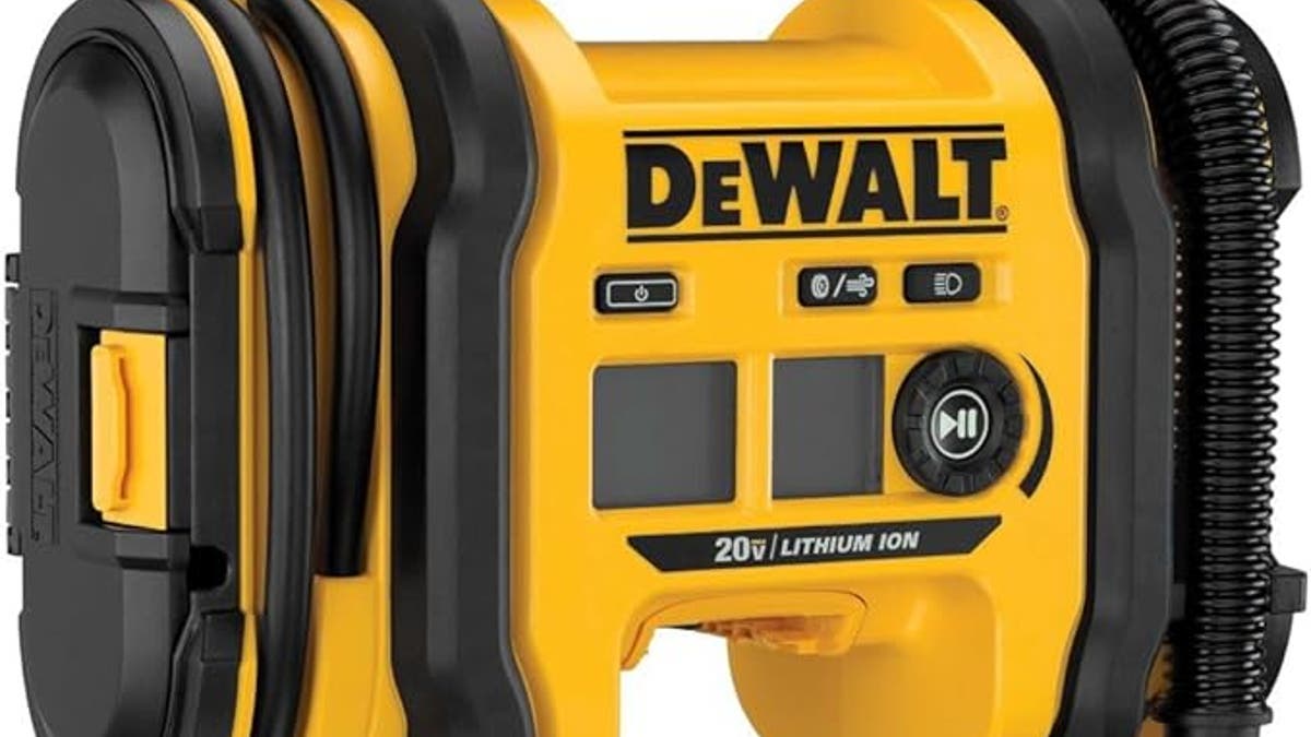 DeWalt tyre inflator