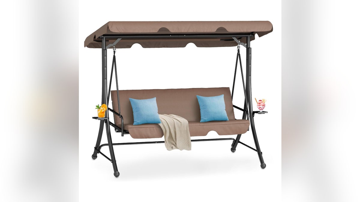 Nothing is quite as quaint as a porch swing. 