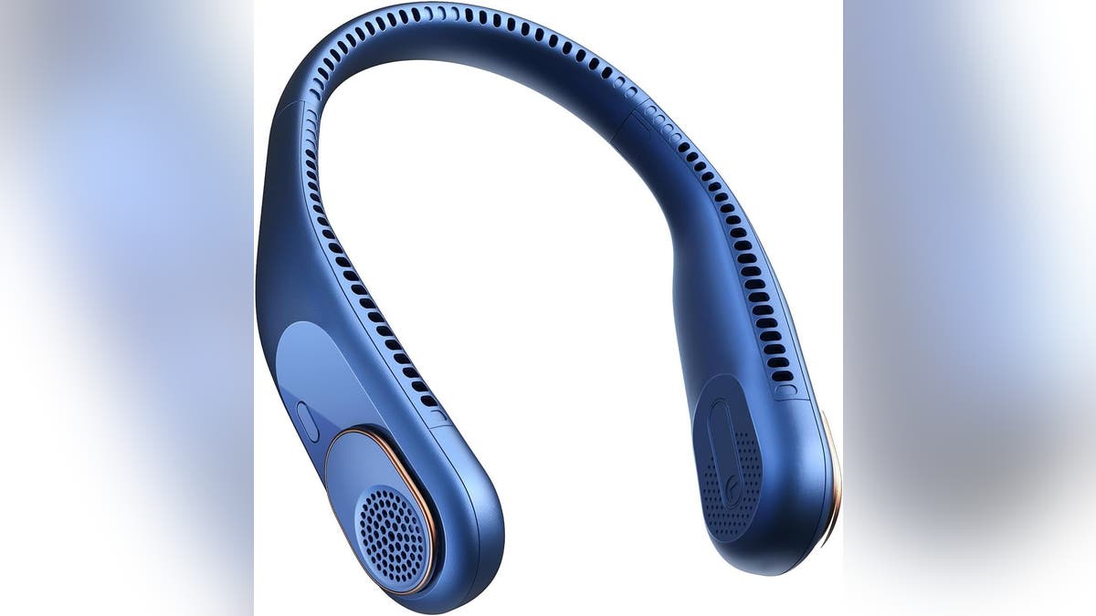 Stay cool with a fan you can bring anywhere.?