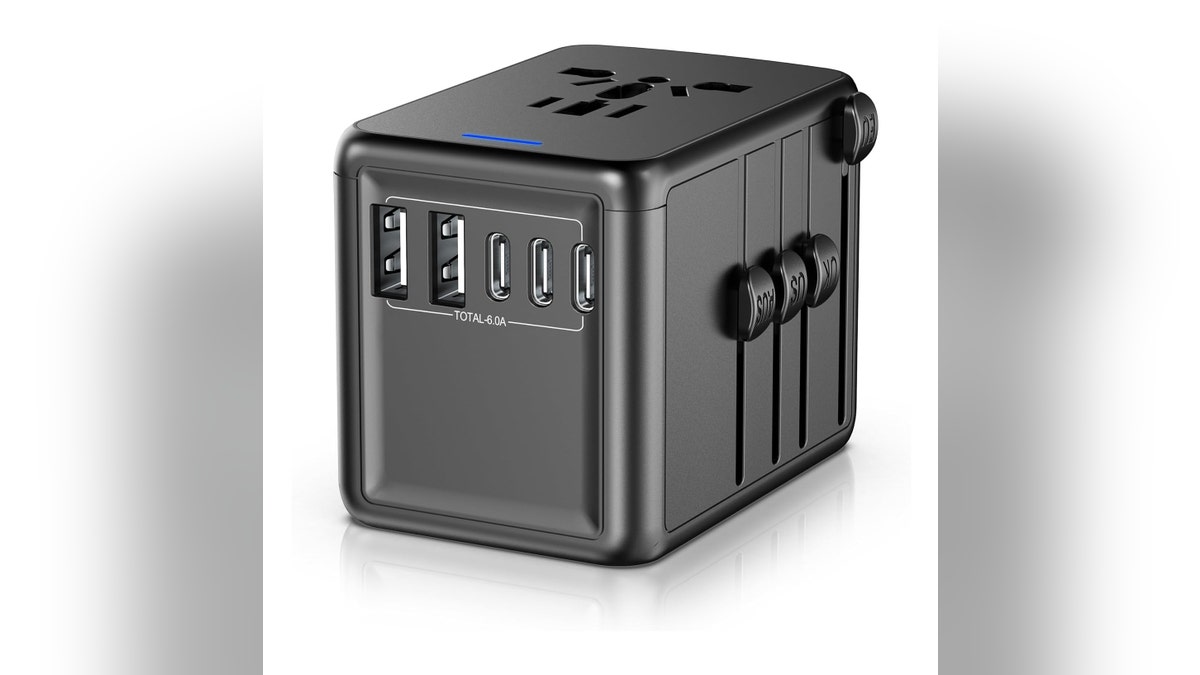 Charge your devices anywhere with an adapter.?