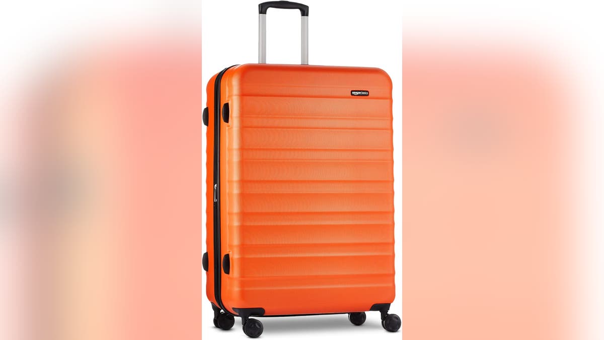 Pack everything you need in this hardshell suitcase.?