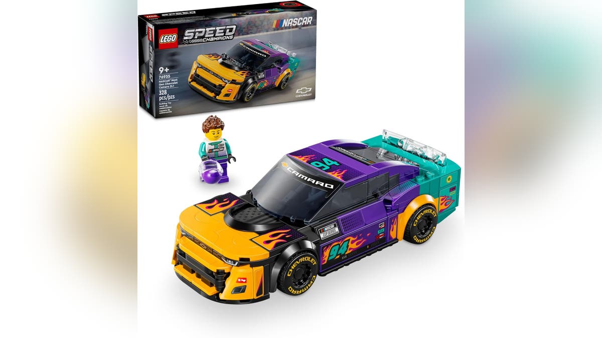 A NASCAR collectible all LEGO lovers will appreciate. 