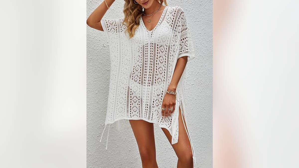 Bring this adorable cover-up to the beach with you. 
