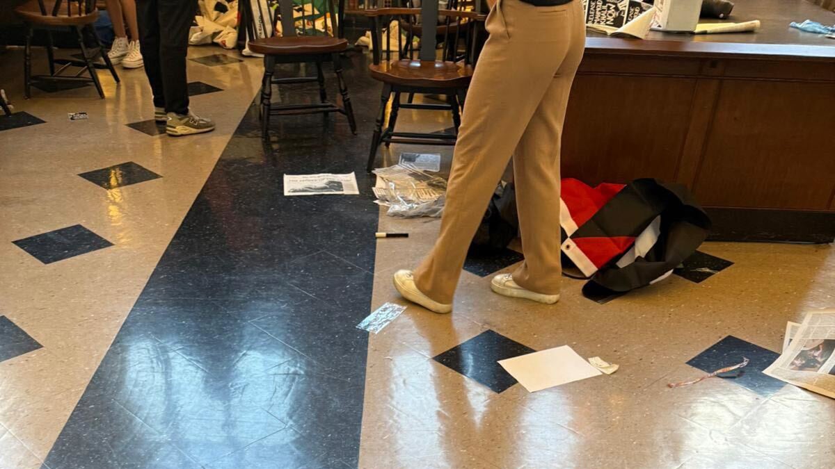 Butler Library Protest