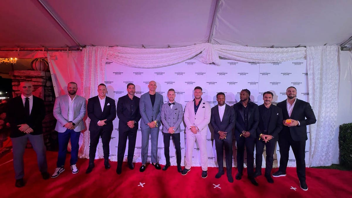 Aaron Rodgers at the Barnstable Brown Derby Eve Gala