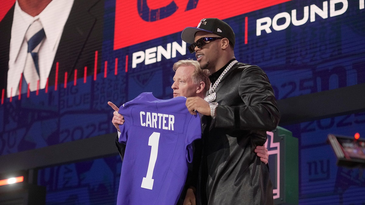 Abdul Carter at NFL Draft