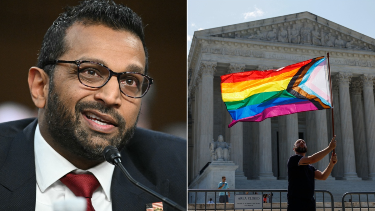 Kash Patel pride month