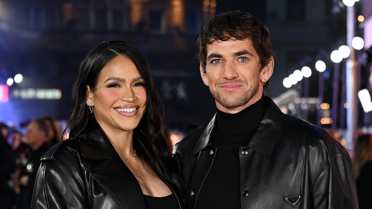 Cassie and Alex Fine at an event