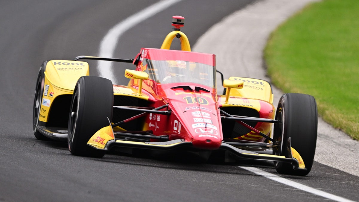 Alex Palou at the Indy 500