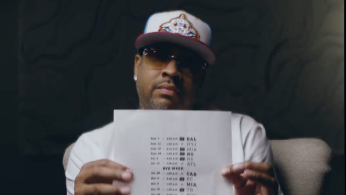 Allen Iverson with Bills schedule