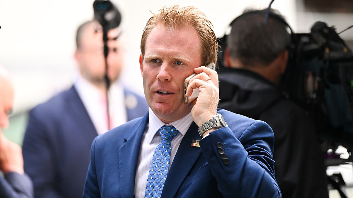 Andrew Giuliani speaks on phone