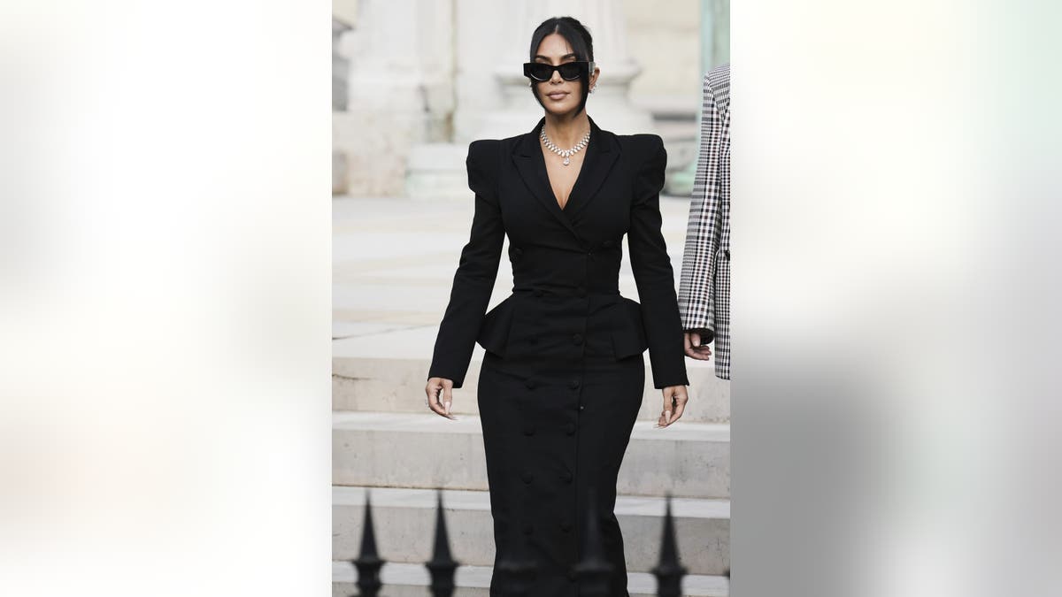 Kim Kardashian in Paris for trial