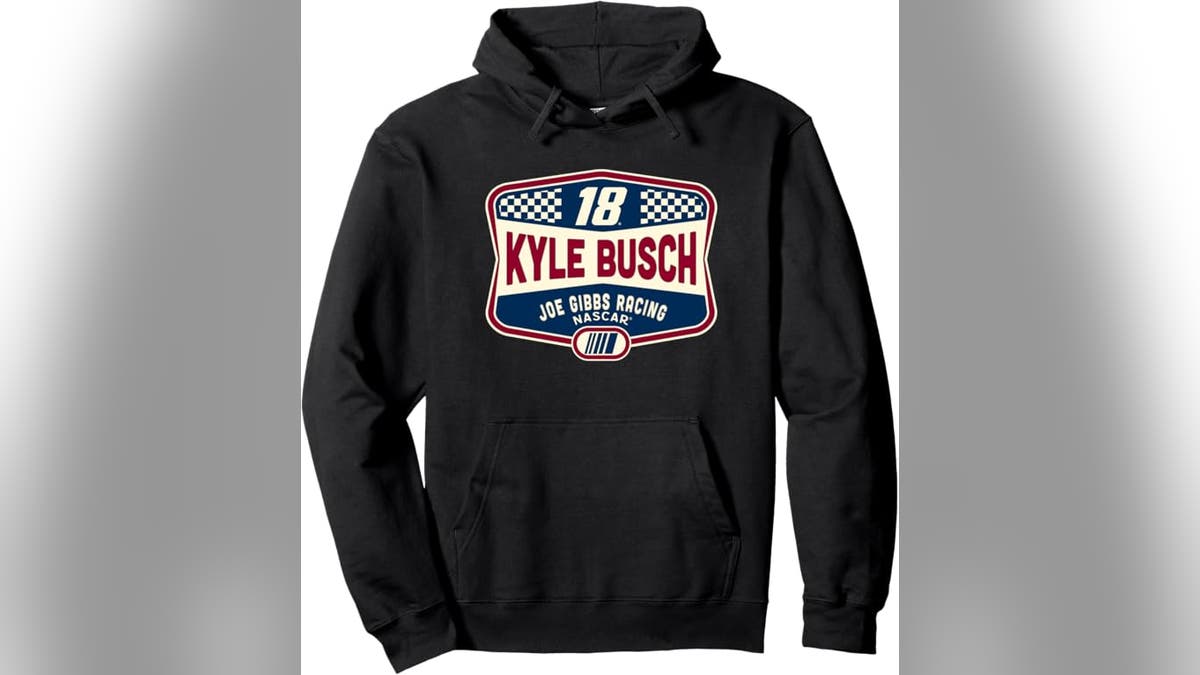 Support the legend, Kyle Busch, with this comfy sweatshirt. 
