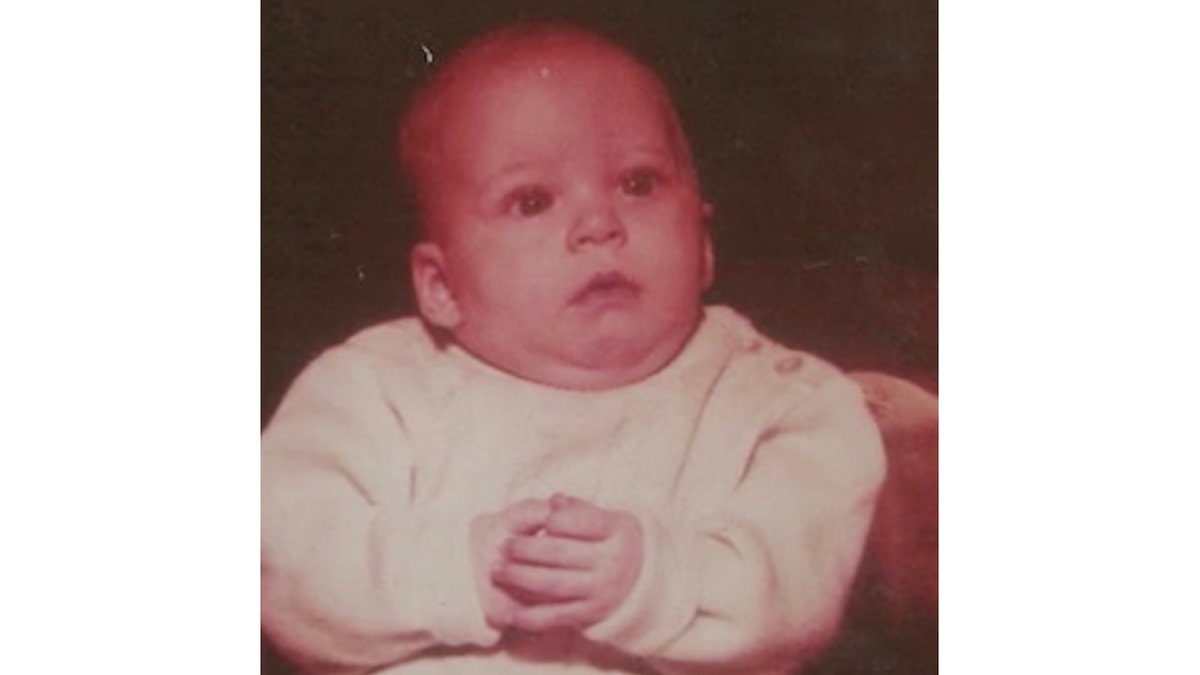 Chad Svenby as newborn, reuinted with adopted mother through mother-in-law