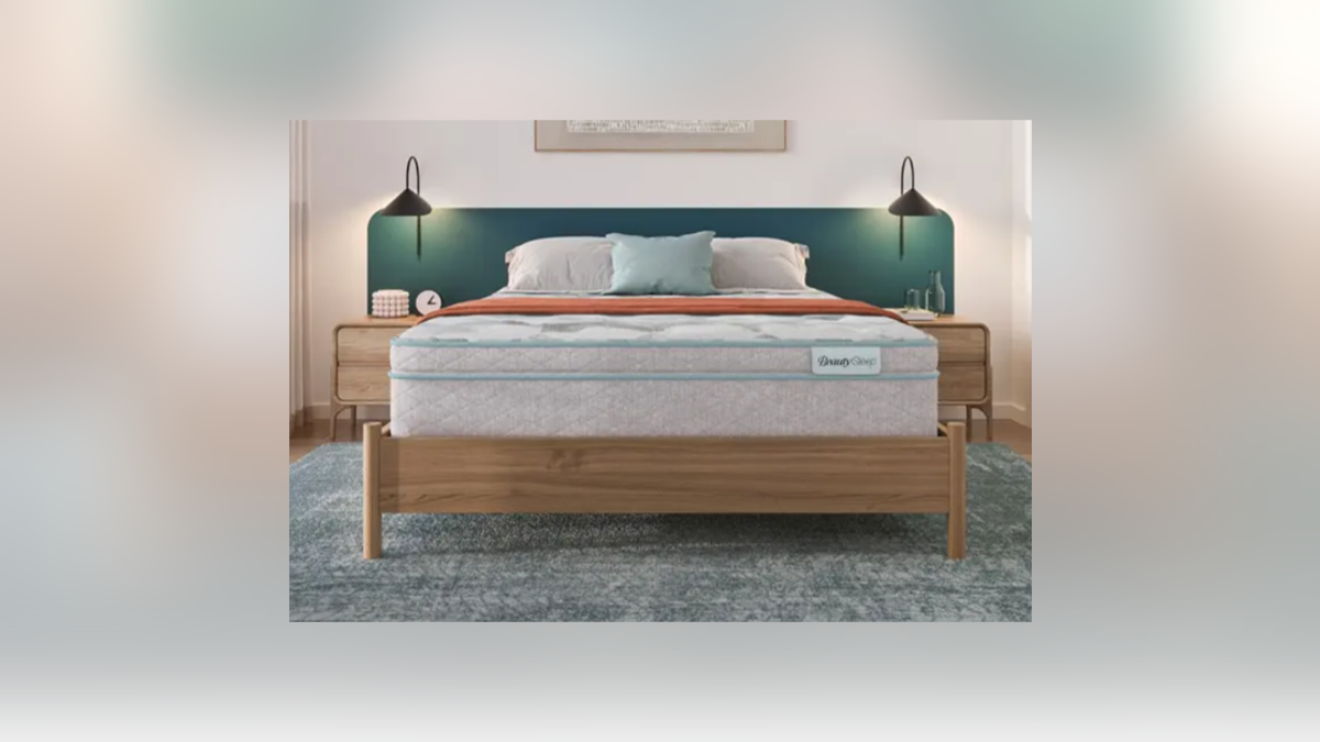 An ultra-soft mattress with a supportive coil system.