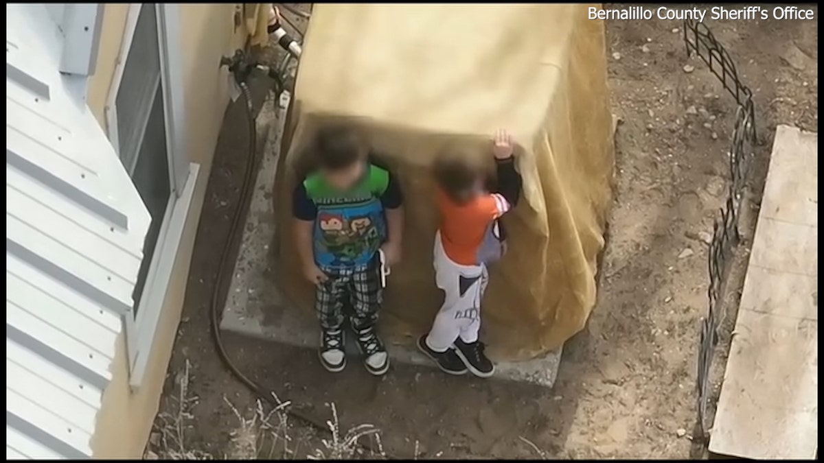 Boys in NM deputy standoff with gun