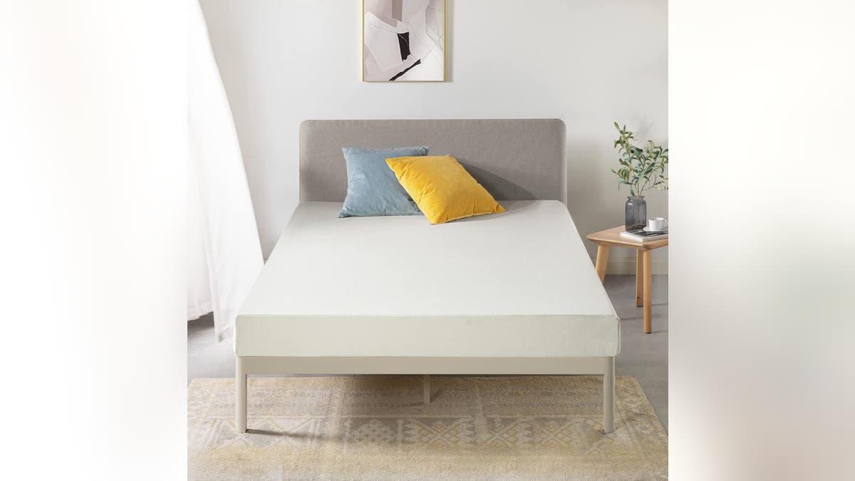 This medium-firm mattress reacts to your body's temperature and molds itself to your shape.