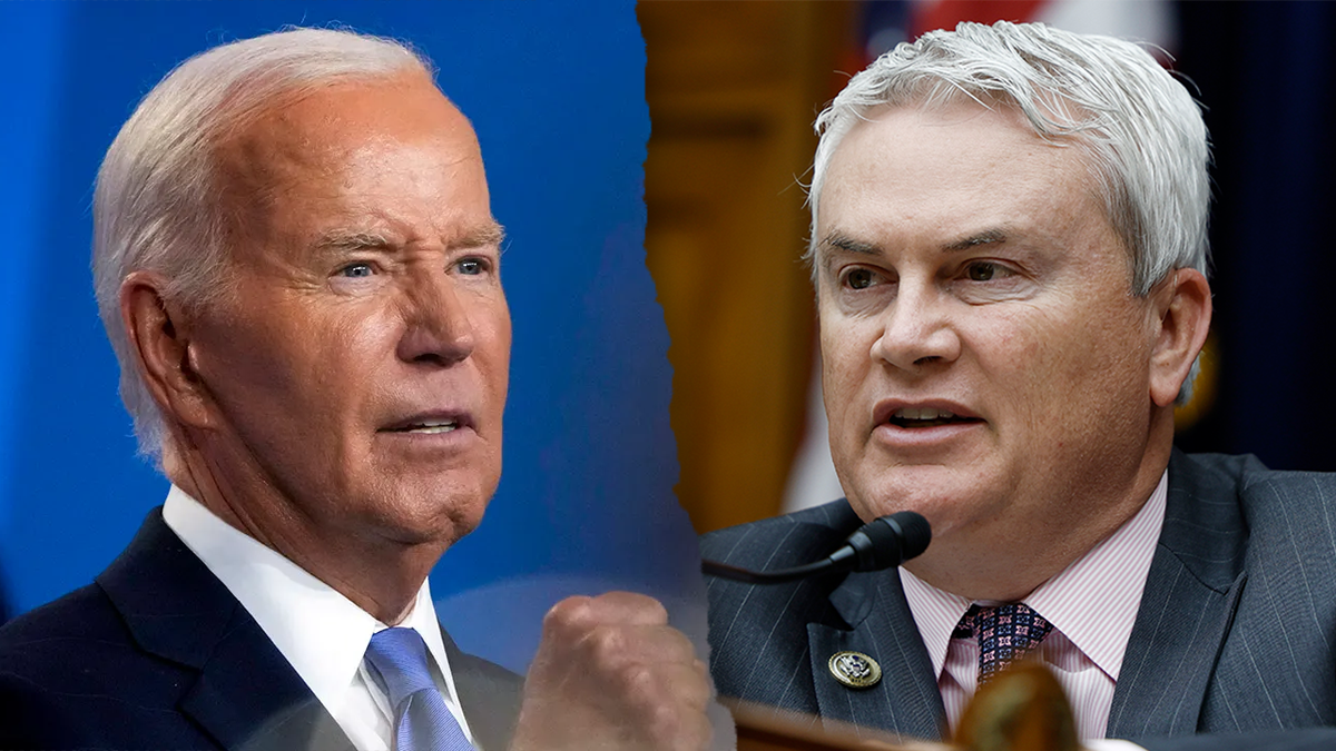 Joe Biden and James Comer