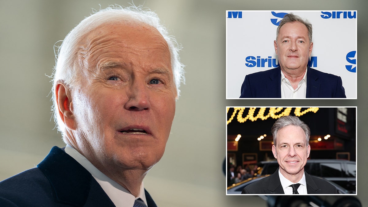 Biden, Piers Morgan, Jake Tapper