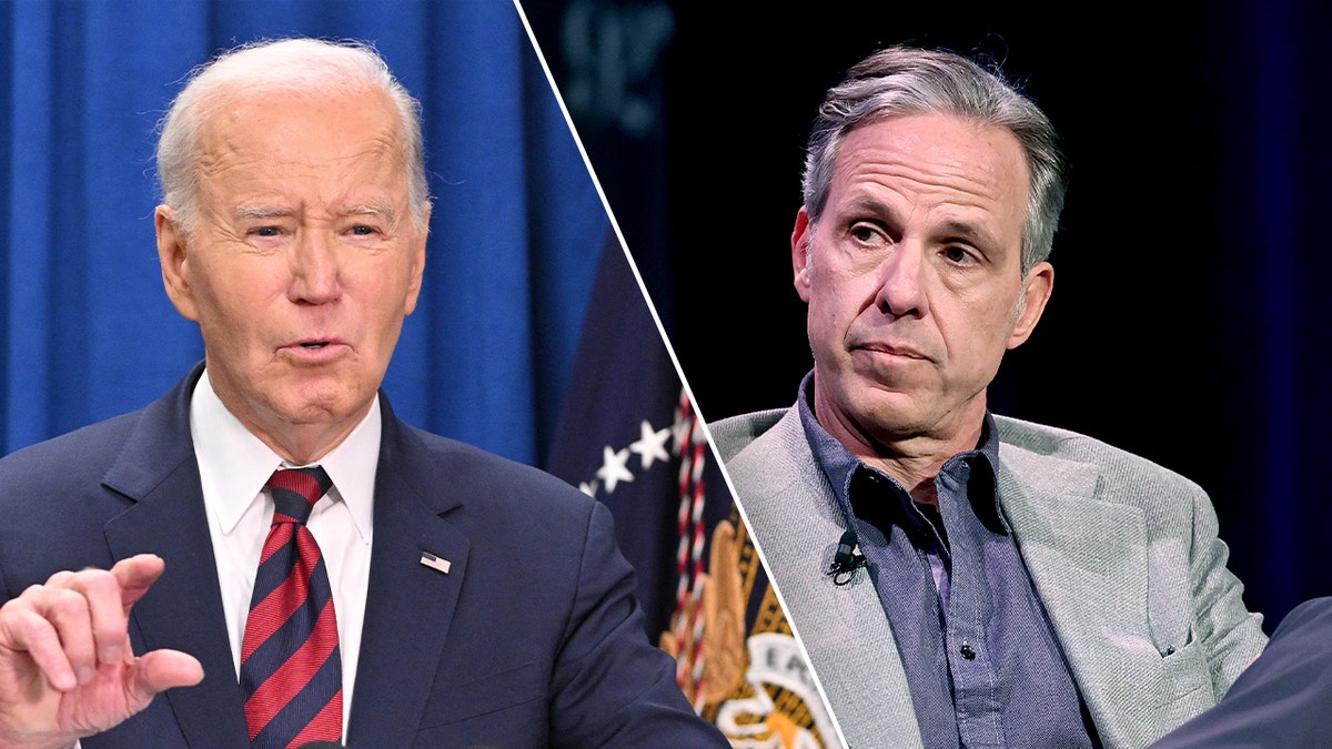 Joe Biden and Jake Tapper