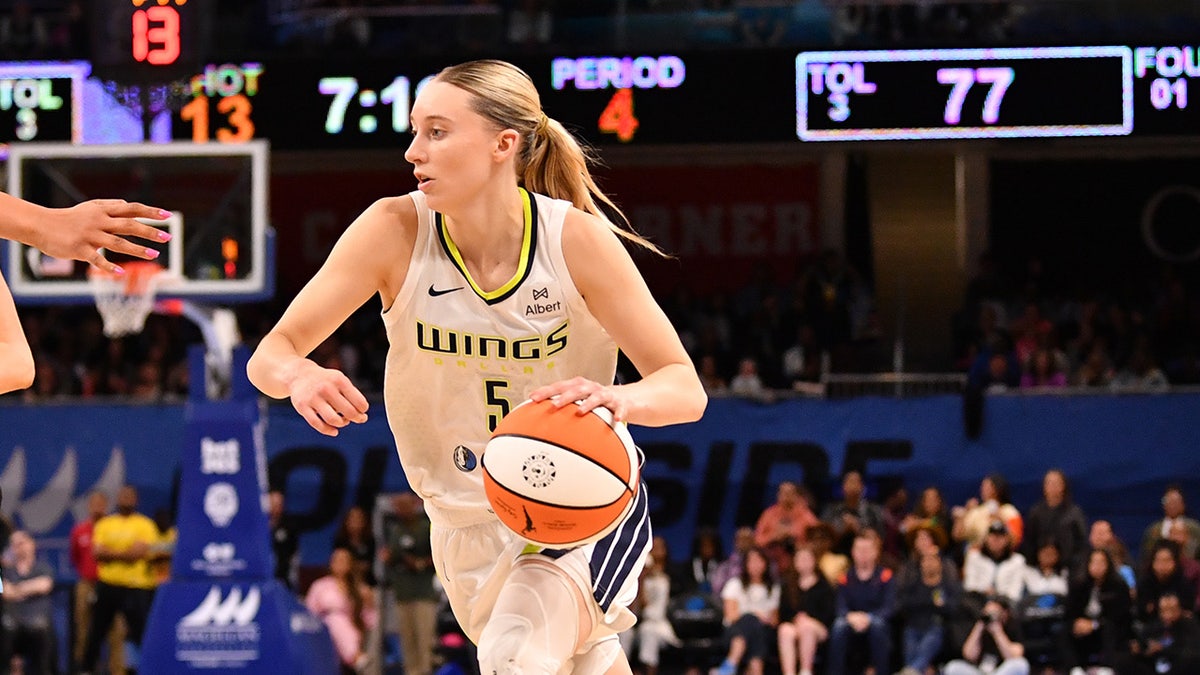 Dallas Wings guard Paige Bueckers