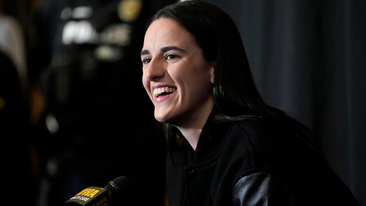 Caitlin Clark smiles