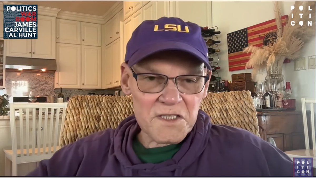 James Carville speaks