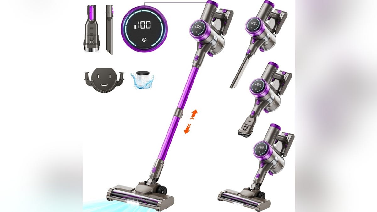 A long-running cordless vacuum that easily picks up pet hair. 