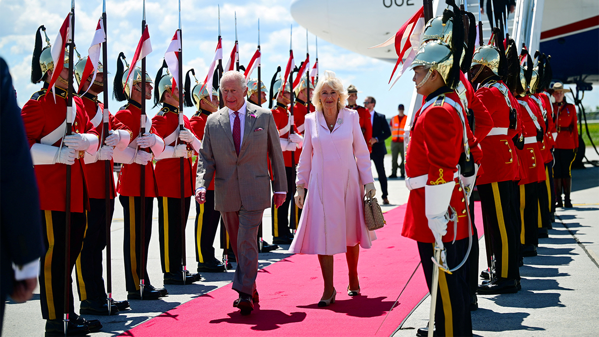 King Charles III and Queen Camilla arrive at Ottawa Airport