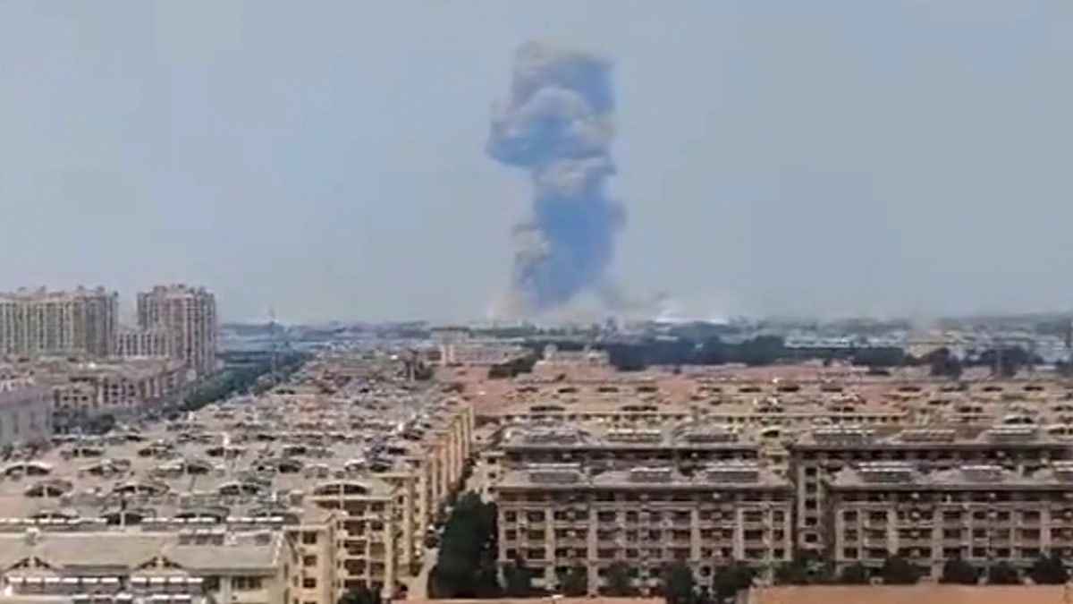 Explosion in eastern China