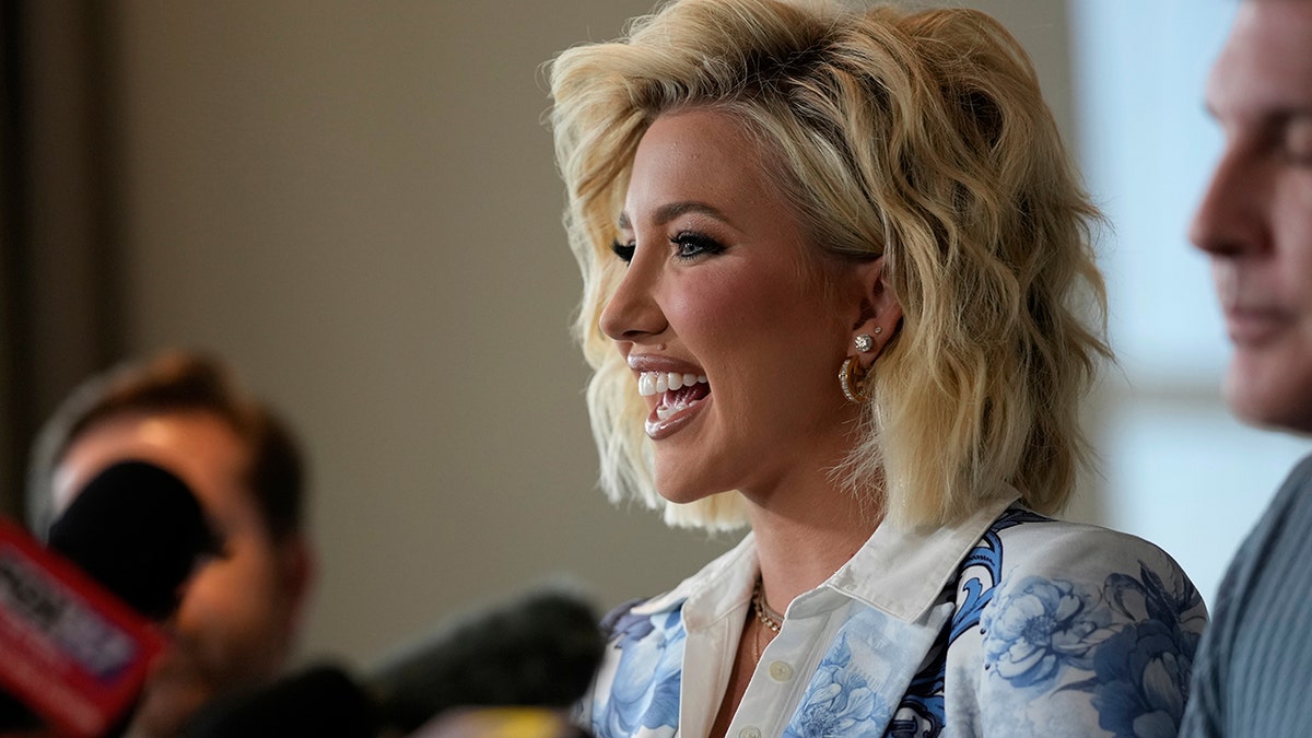 TV personality Todd Chrisley speaks to the public after Trump pardons him and Julie Chrisley.